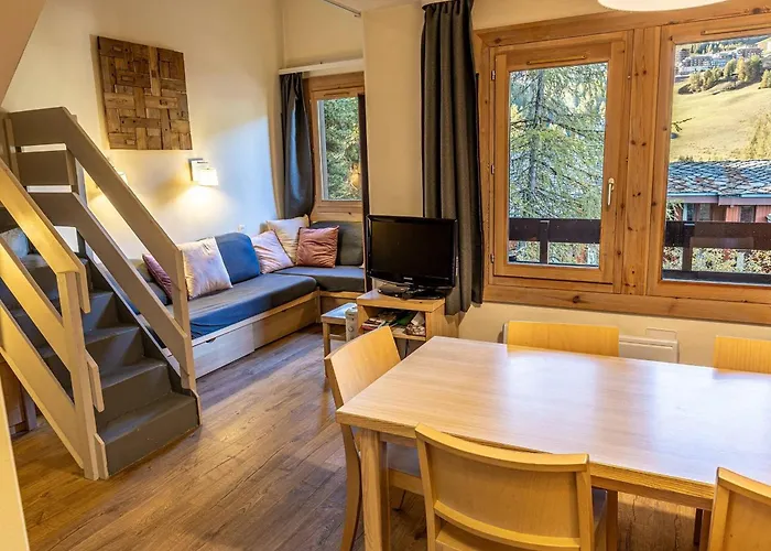 Duplex Chaleureux A Plagne 1800 - Fr-1-351-211 公寓 拉普拉涅